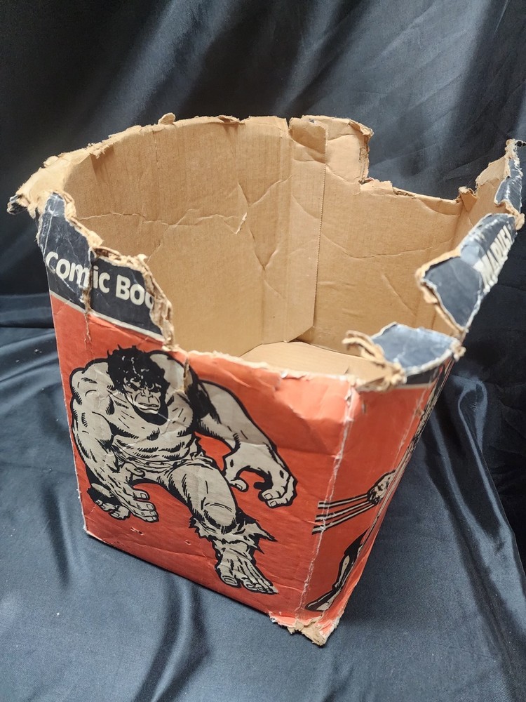 MARVEL COMICS 1989 CMC GRAPHIC COMIC BOOK COLLECTION SHORT BOX Used