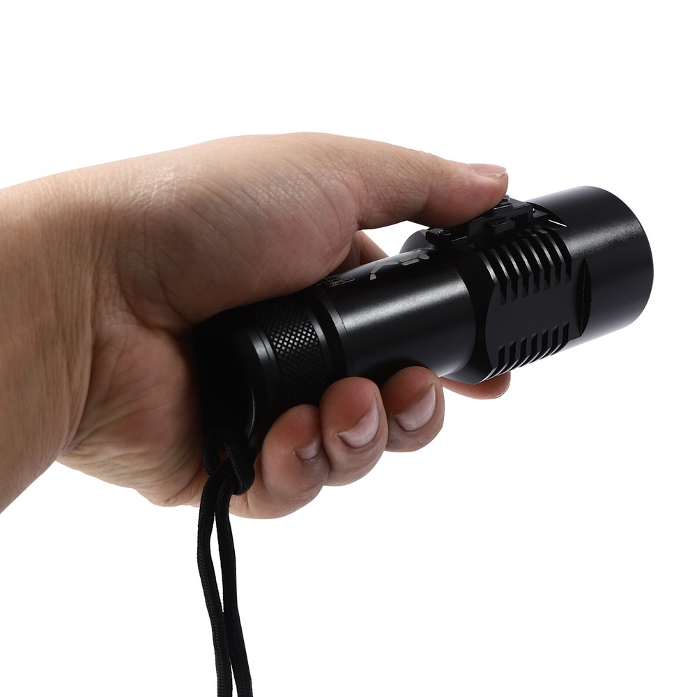 Submersible Flashlight, LED Dive Light, Waterproof Compact Bright Diving Torch