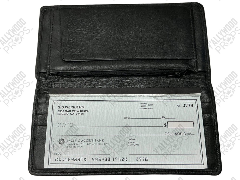 Sid's Checkbook & Checks Cobra Kai (2018)