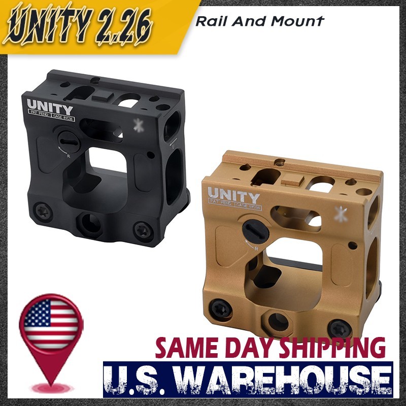 Unity Tactical FAST Red Dot Sight Mount – 2.26″ Height