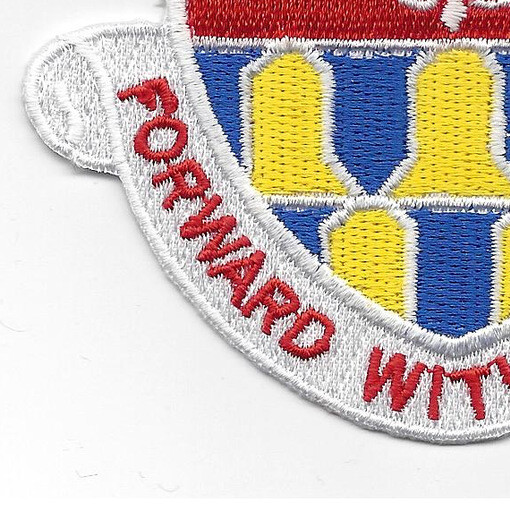 122nd Cavalry Regiment Patch