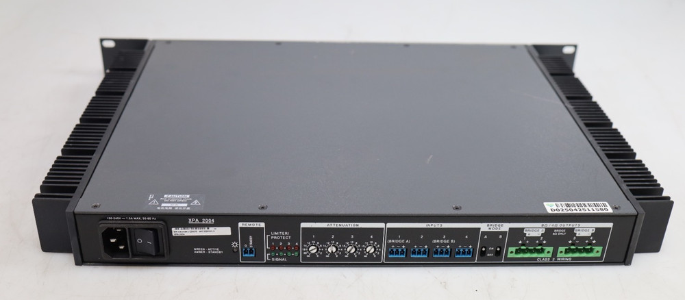 Extron XPA 2004 800W Rack Mount Power Amplifier