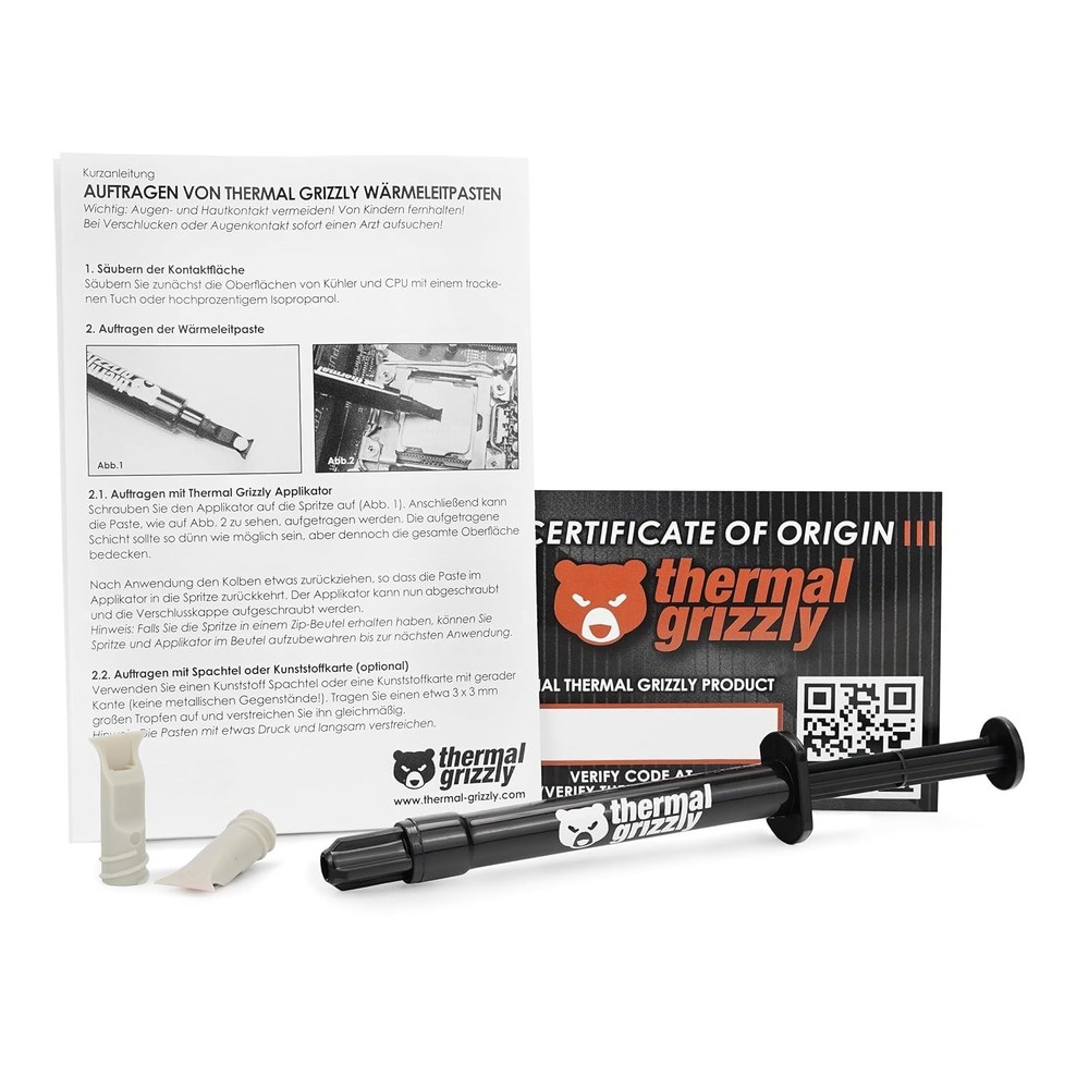 Kryonaut Extreme - 2 Gram - Extremely High Performance Thermal Paste with 12 ...