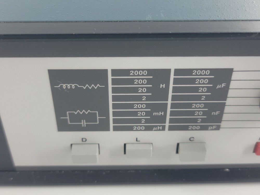 Heathkit IT 2240 Digital LC Bridge Powers On Working