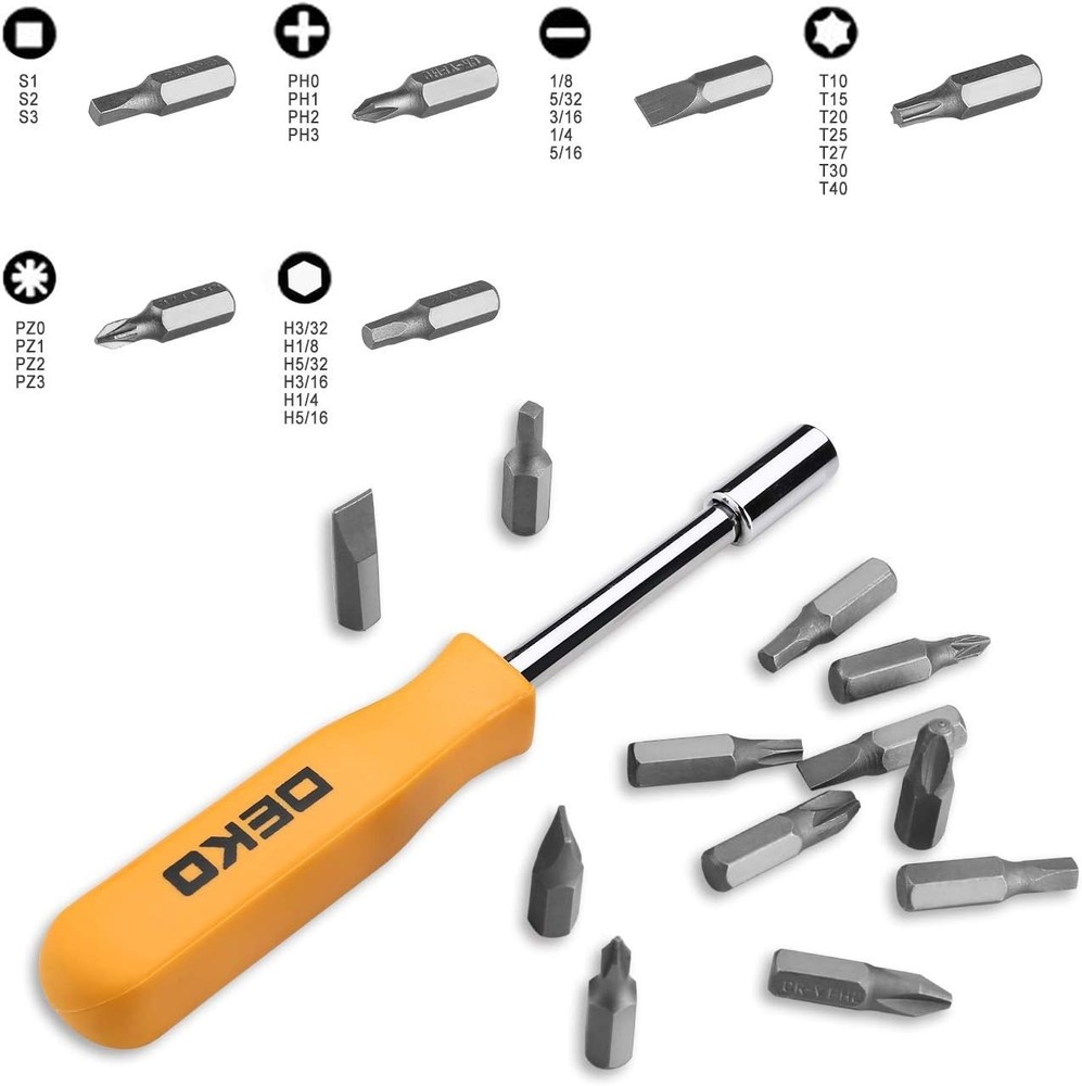 65-Piece Tool Set for DIY Home Repairs - Durable & Portable Storage Case
