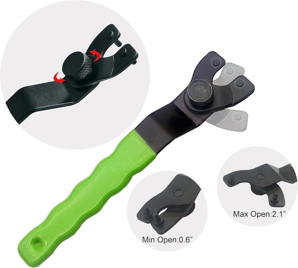 5/8"-11 Angle Grinder Extension Silver 3" & 4" 5.5"