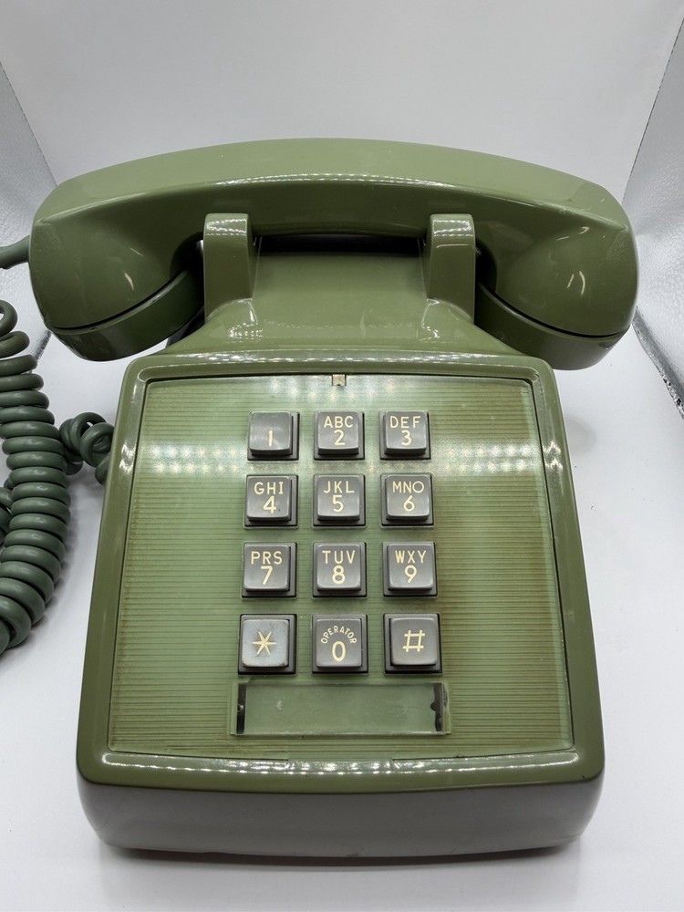 Bell System Phone Push Button Green 🟢