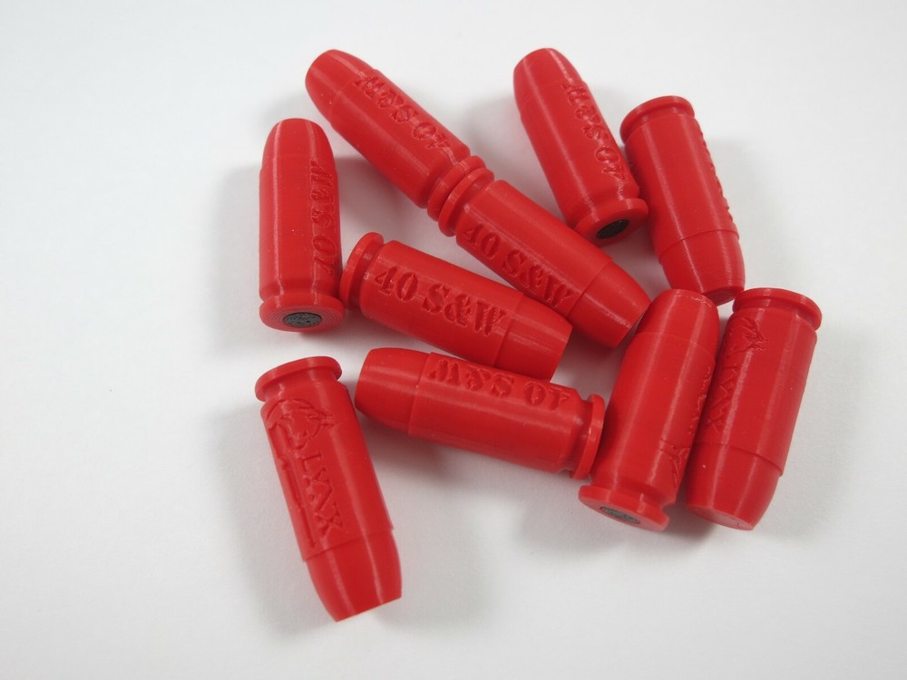 40 S&W Plastic Snap caps - Set of 10
