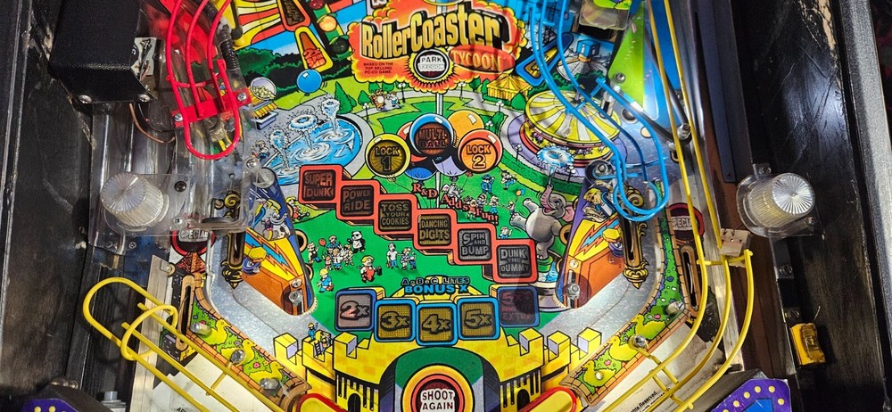 ROLLER COASTER TYCOON Pinball Machine - Stern 2002 - 2433