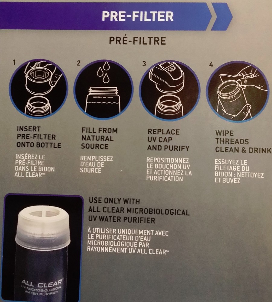 CamelBak AllClear Pre-Filter replacement filter
