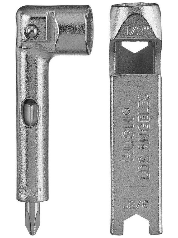 Holiday Rush Board Bud Silver Skate Skateboard Tool
