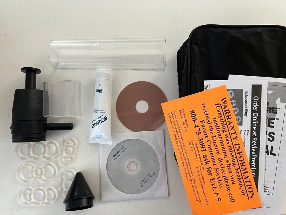ENCORE IMPOAID Therapy System Manual Vacuum Normal Or Large Penis Erection Pump