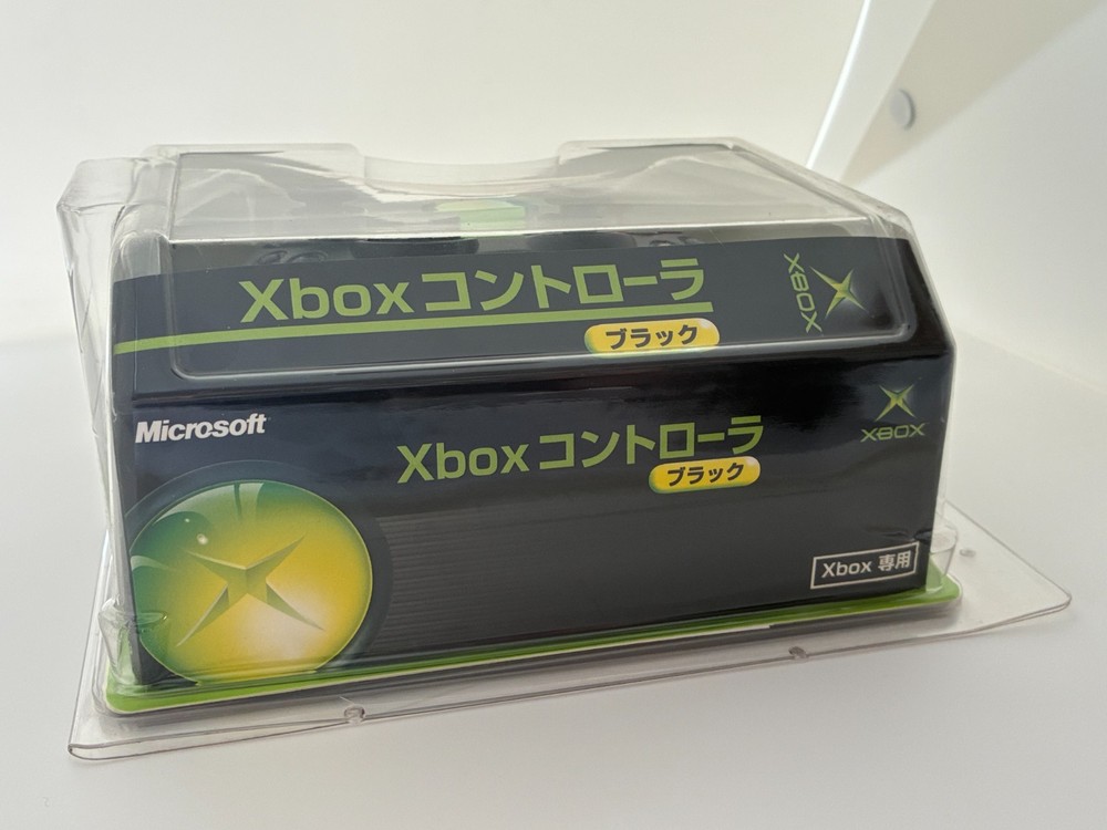 NEW Sealed Microsoft Xbox Controller 2001 Black First Generation Japan Version