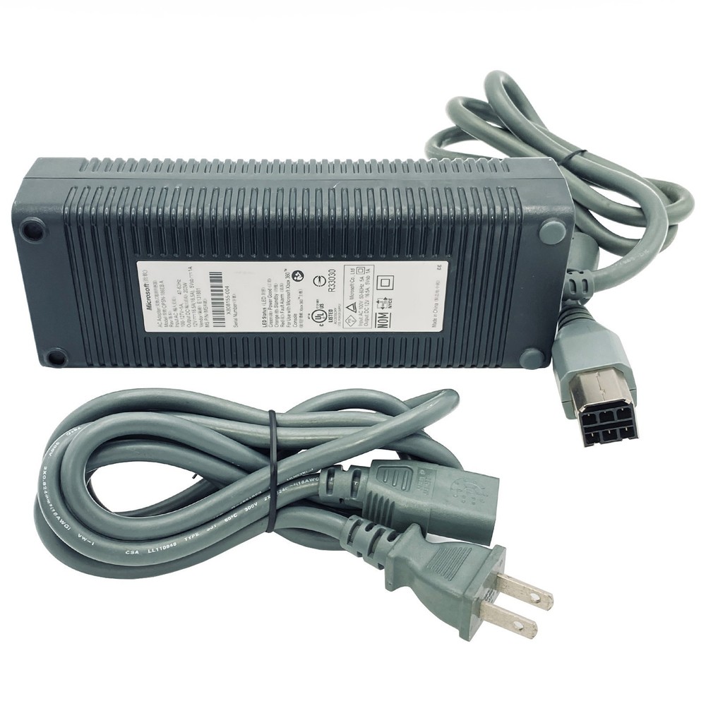Genuine Microsoft 203W AC Adapter For Microsoft Xbox 360 Arcade