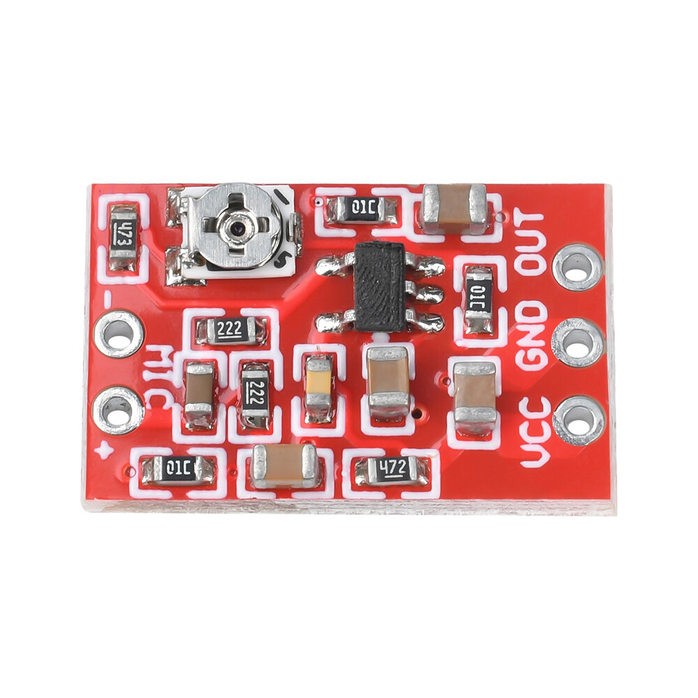 1-10PCS DC 3-5V Electret Microphone Preamplifier Module 721 Adjustable 5-30db