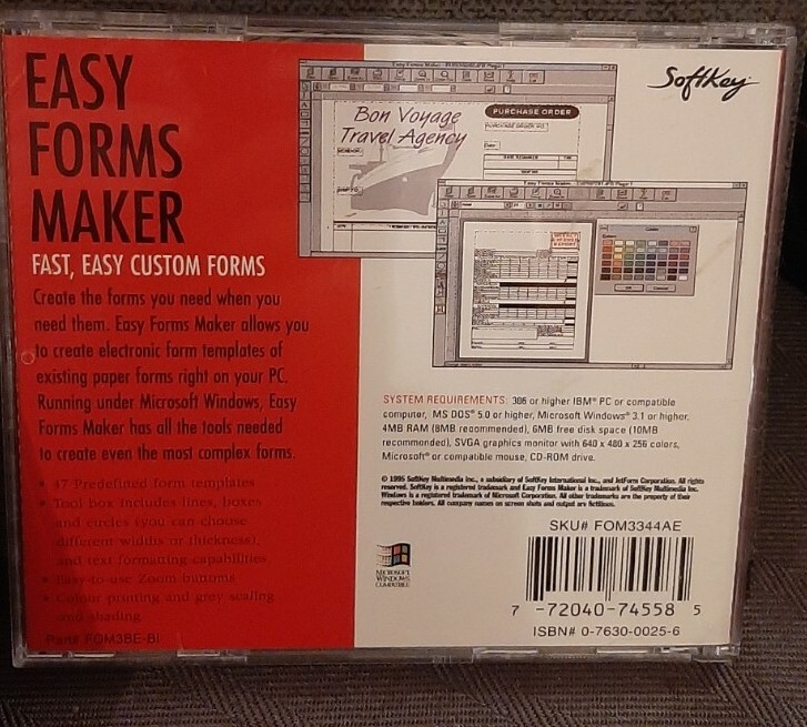 PrintMaster Party and Crafts Creator 850+ Craft Projects & Easy Forms Maker, Win