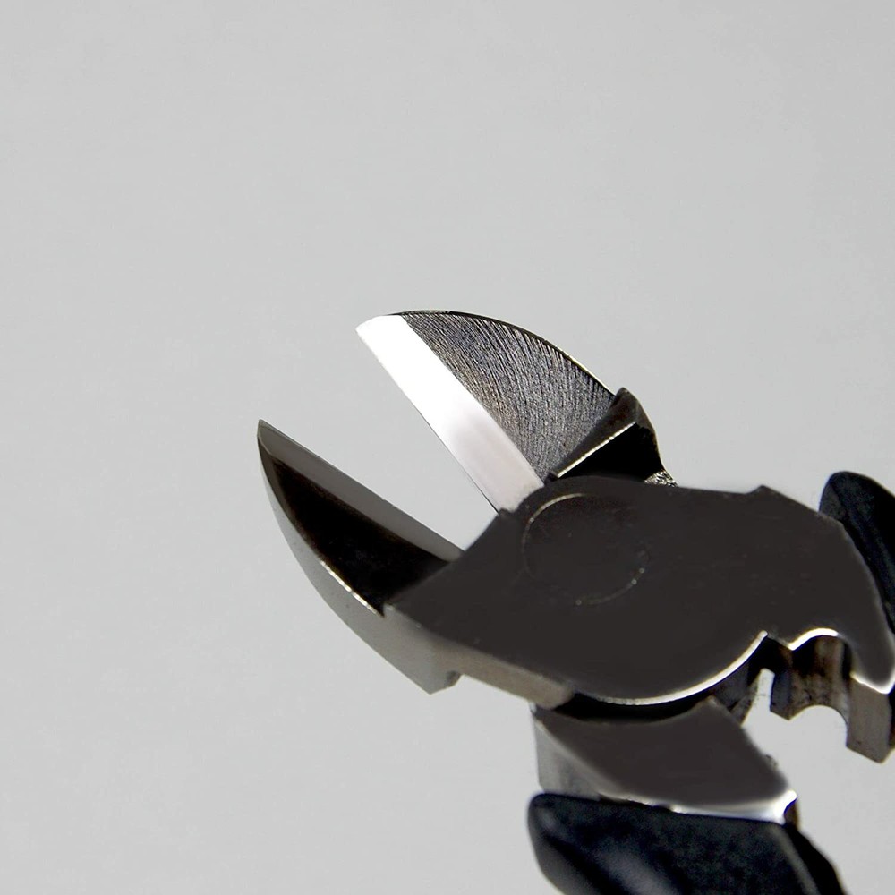 FUJIYA Tools, 7700N-200BG, High Leverage Diagonal Cutting Nippers, Black &