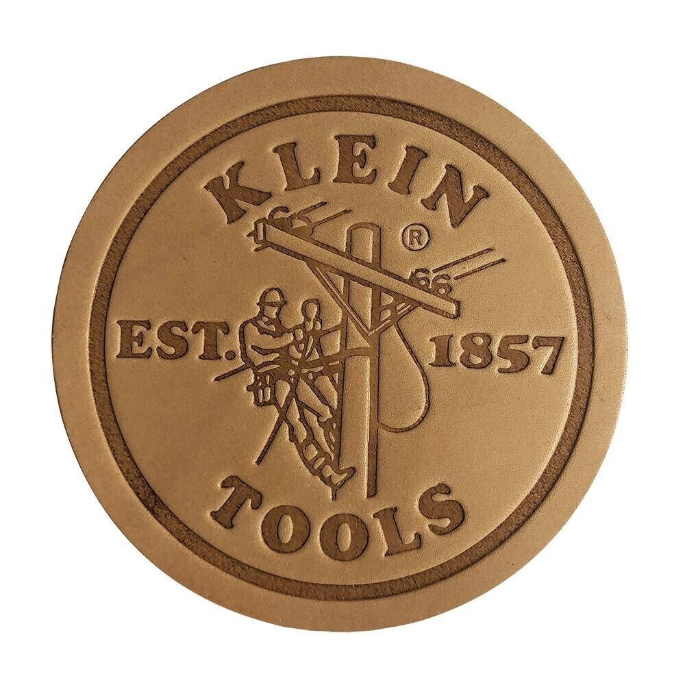 Klein Tools 98028 Leather Coasters 6 Pack