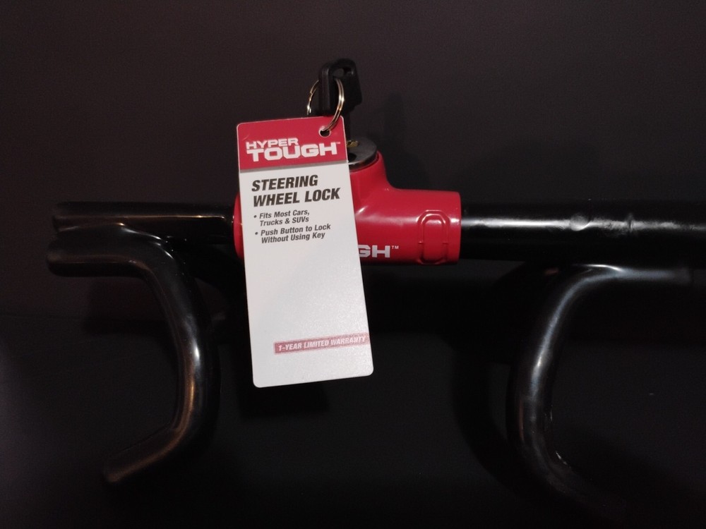 New Hyper Tough Steering Wheel Lock