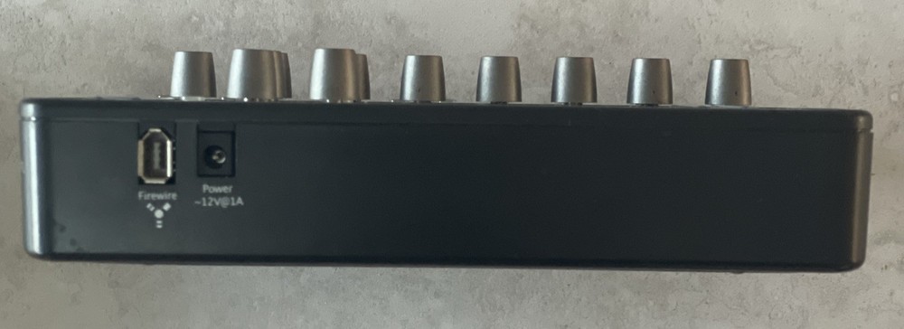 FOCUSRITE LIQUID MIX 16 FIREWIRE MIXER COMPRESSION EQ EMULATION POWERS ON