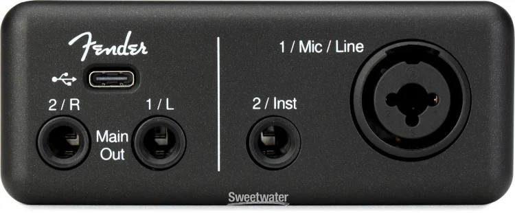 Fender Studio AudioBox Go USB-C Audio Interface