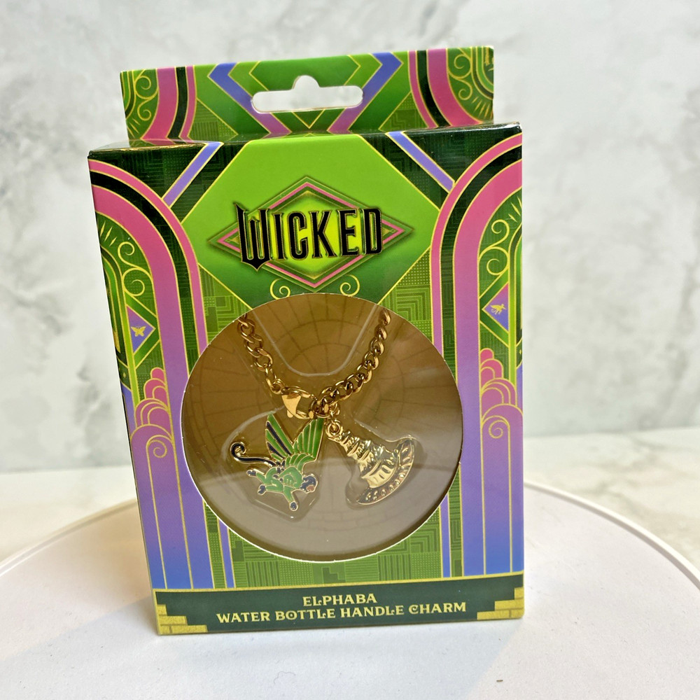 NEW CHAR CHARMS Elphaba WATER BOTTLE HANDLE CHARM LR8