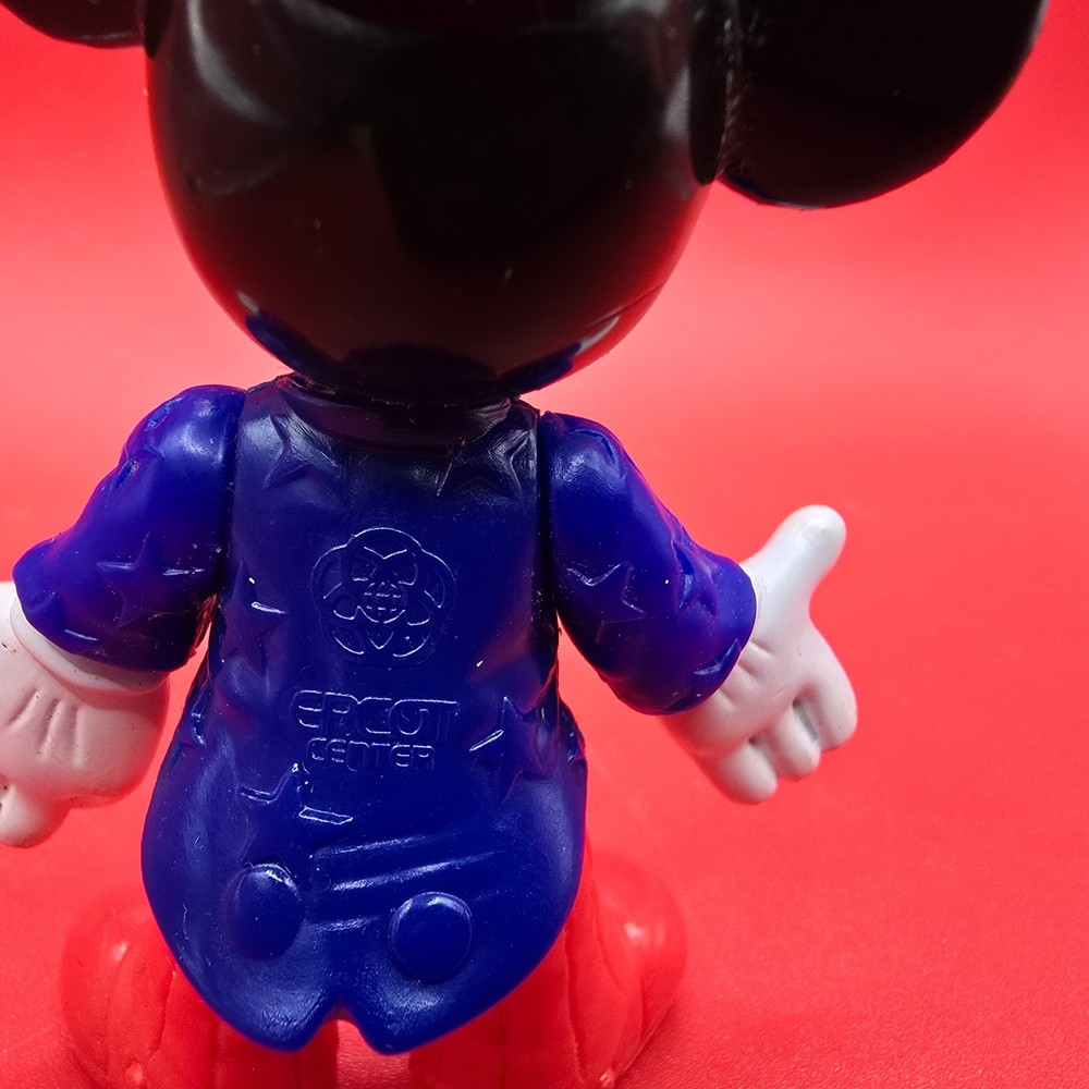 Vintage Disney Mickey Mouse Posable Movable Ringmaster Patriotic Epcot Figure