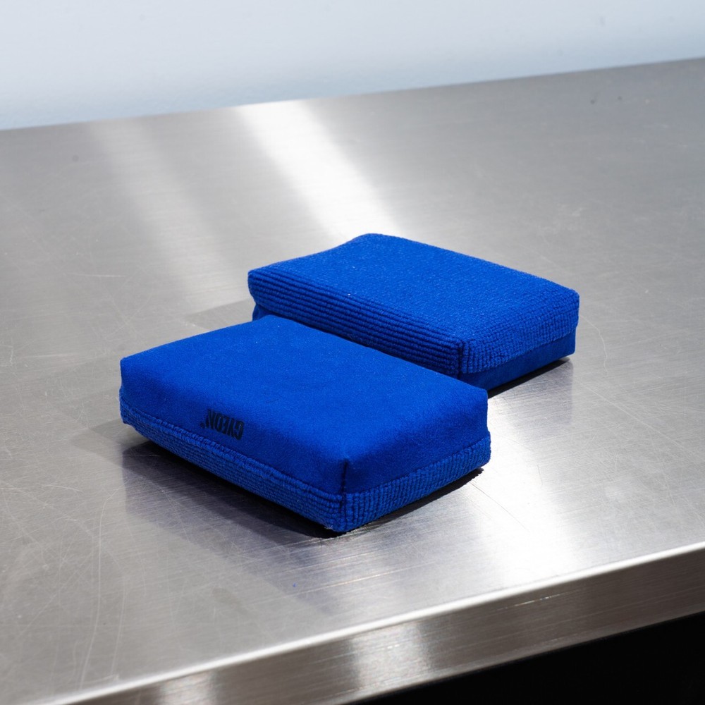 Gyeon Ceramic Coating Applicator | 2 Pack | Dual Sided Suede & Microfiber