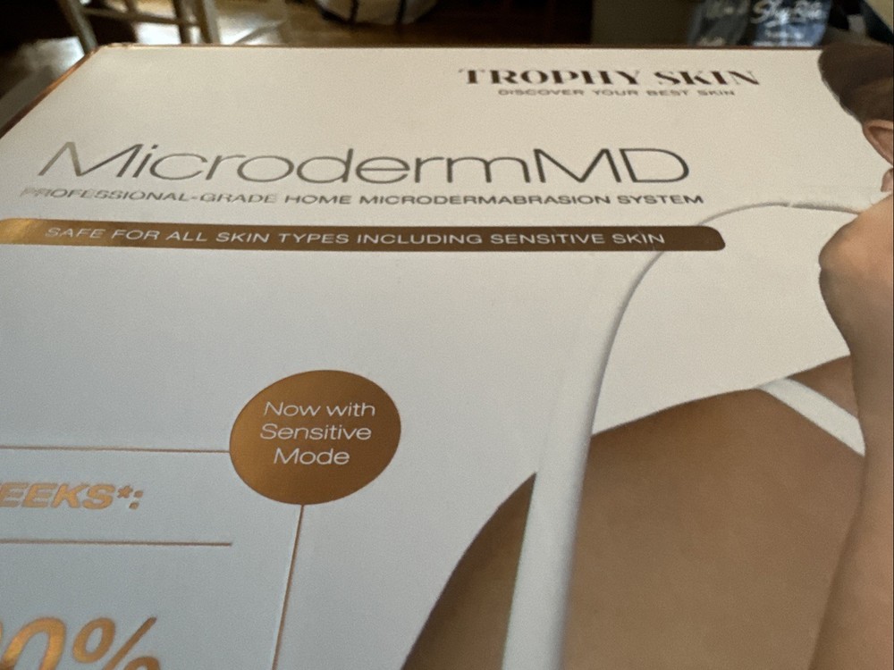 Trophy Skin Microderm MD TSMDD02 Microdermabrasion System White New