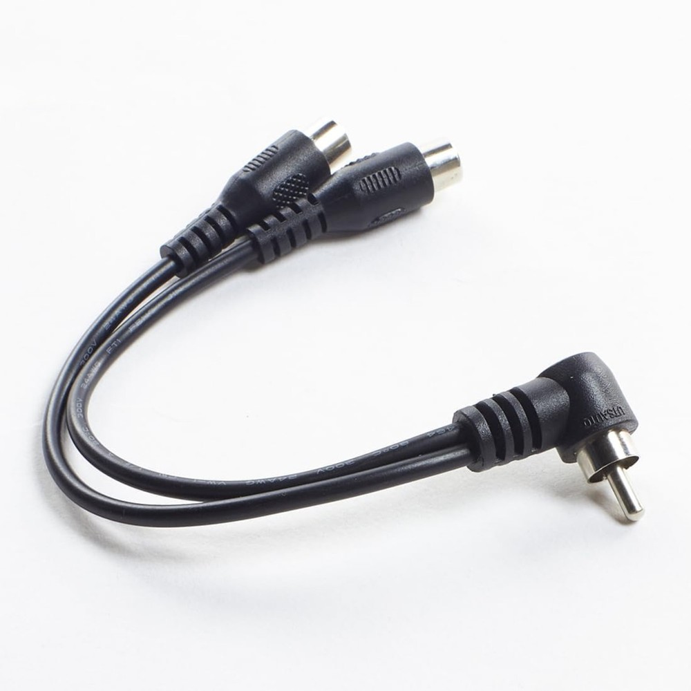Ski-Doo New OEM RCA Adaptor Plug Kit Y-Split Connector, 515176794