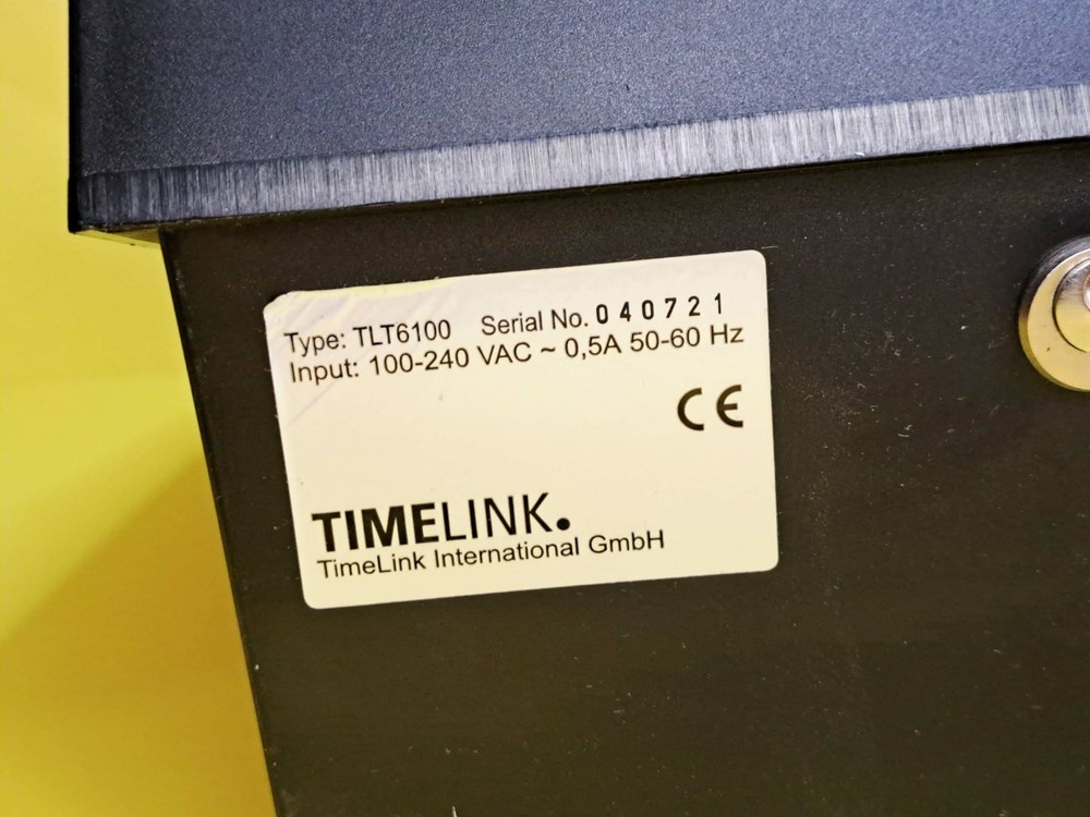 ⚡UNTESTED BUT POWERS ON⚡TIMELINK TLT6100 TIME CLOCK ATTENDANCE TERMINAL TRACKING