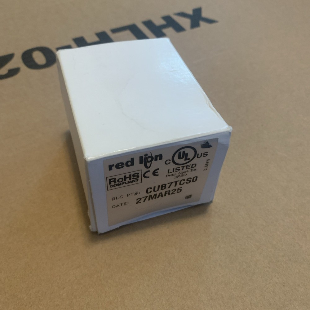 Red Lion Controls CUB7TCS0 Panel Meter New Open Box