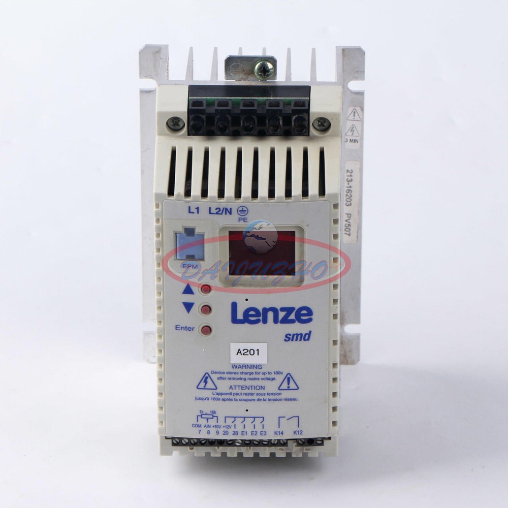 Used One Lenze ESMD751C4TXA frequency converter