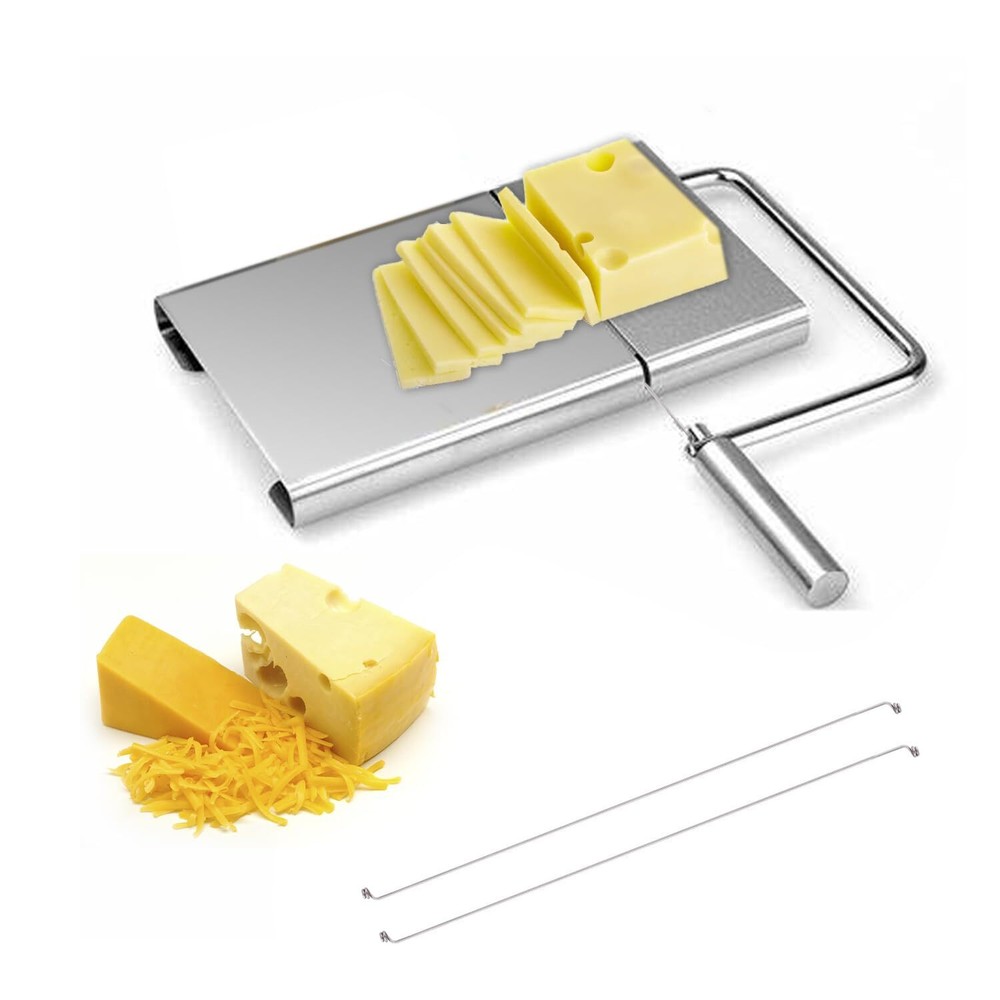 10 Pack Cheese Slicer Wire Replacement for Block Cheeses Butter Cutting