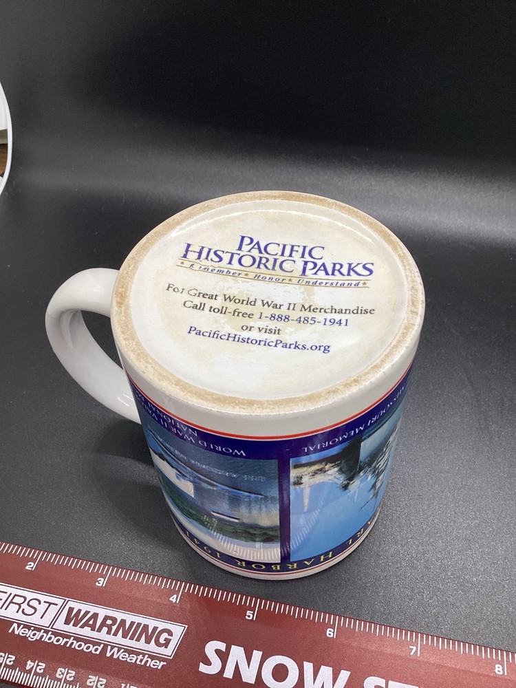 Pear Harbor 1941-2011 70th Anniversary Commemorative Coffee Cup - Pre-owned