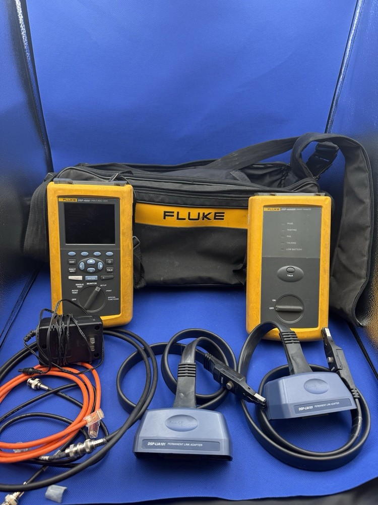 Fluke DSP-4000 Cable Analyzer 4000SR Kit