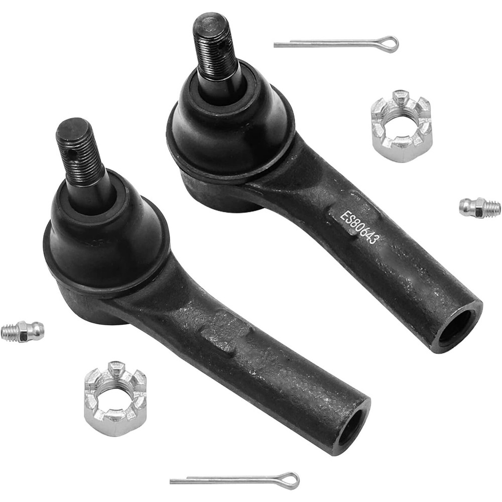 Front Inner Outer Tierod for 2005 2006 2007 2008 2009 Commander Grand Cherokee
