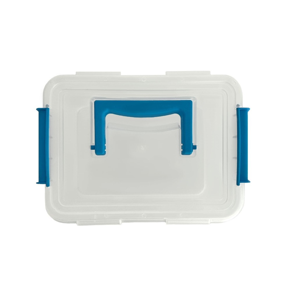 3.5L Clippy Plastic Storage Box Lid and Handle Kitchen Home Office Container