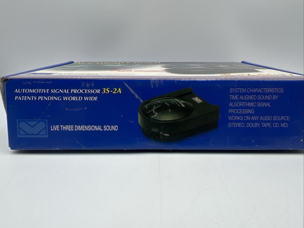 Power Acoustik Automotive Signal Processor 3S Sound Processing System 3S-2A 1998