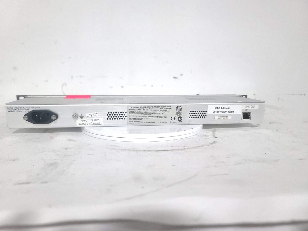 GV GRASS ENCORE/PRELUDE 48B CONTROL PANEL