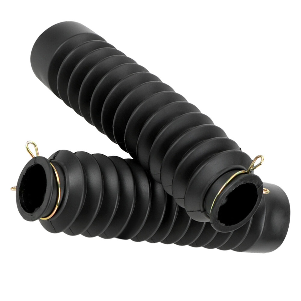 2pcs Front Fork Shock Absorber Covers Dust Protector Sleeves for Motorcycle