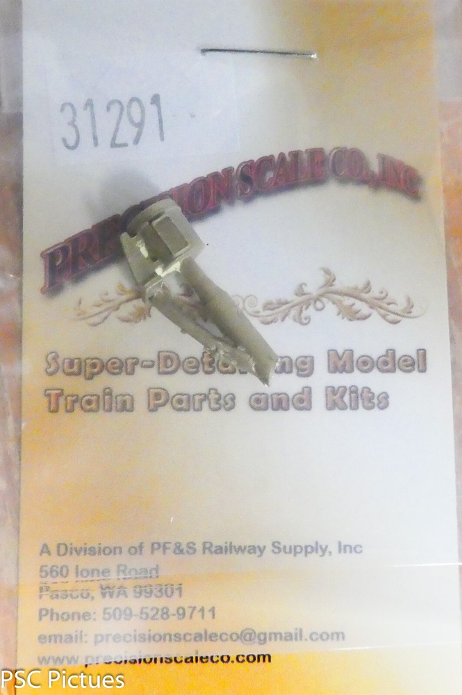 Precision Scale HO #31291 Headlight w/Bracket, PRR Type (Brass Casting)