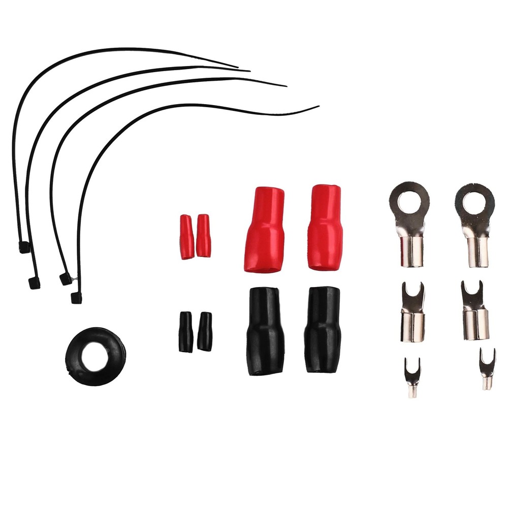 DS18 AKIT4.RD 4-GA Amplifier Installation Kit