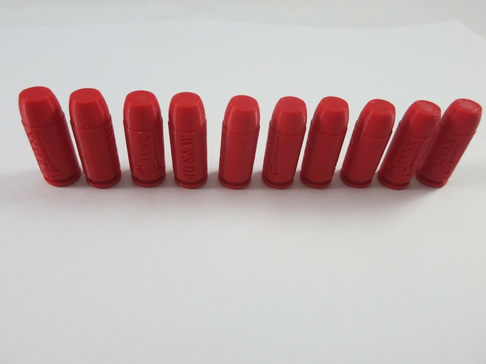 40 S&W Plastic Snap caps - Set of 10