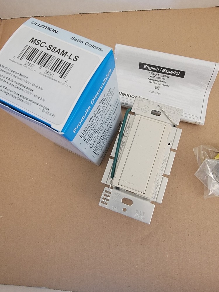 Lutron MSC-S8AM-LS Maestro Electronic Multi-Location Switch 120V