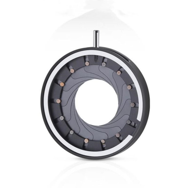 Adjustable diaphragm mechanical iris 1.5-25mm aperture camera microscope module