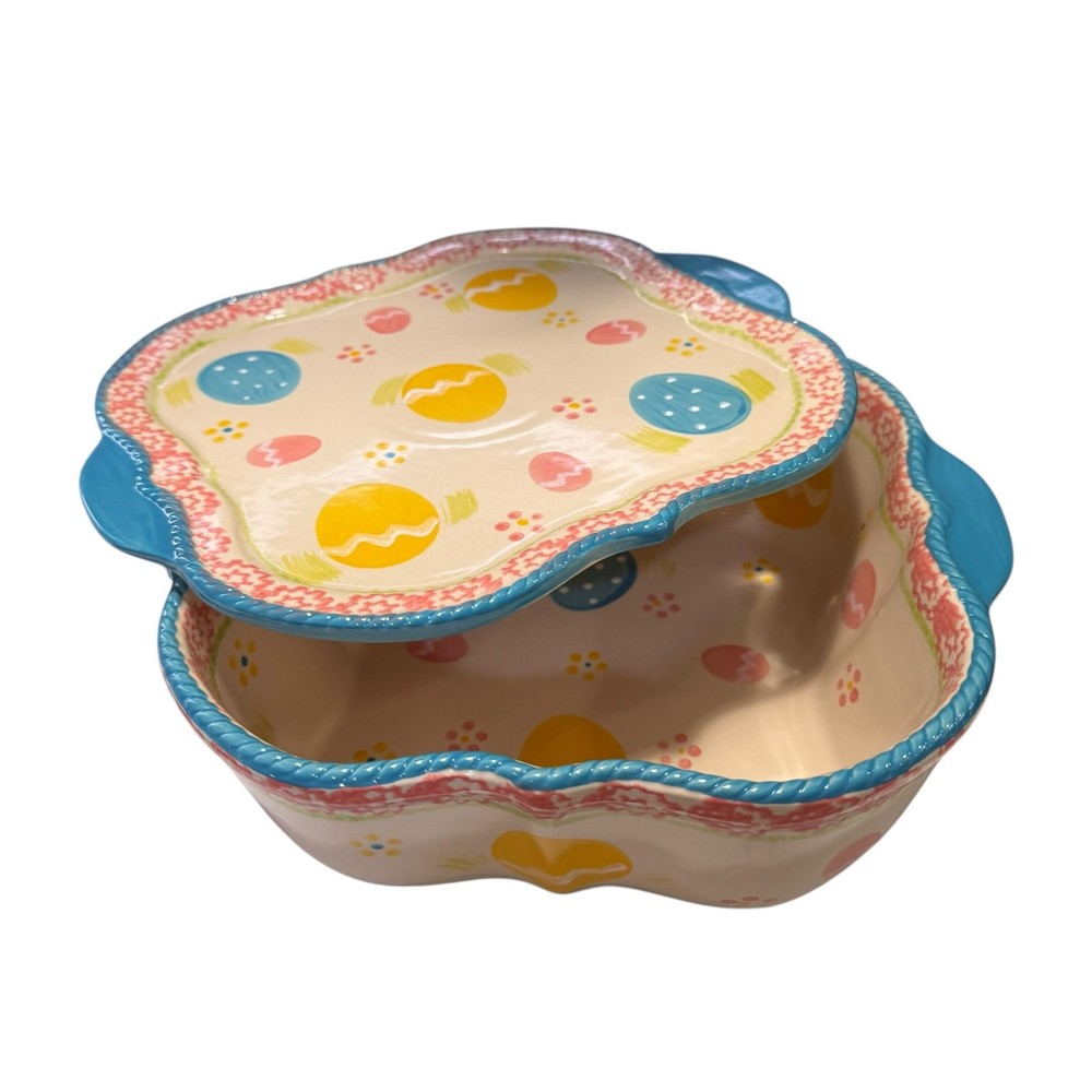 Temptations Old World Easter Egg Hunt 2-Quart Baker