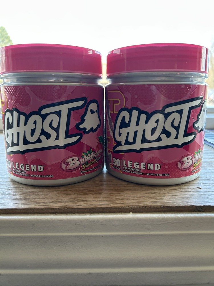 Ghost Energy Drink Bubblicious Strawberry Splash Pre Workout