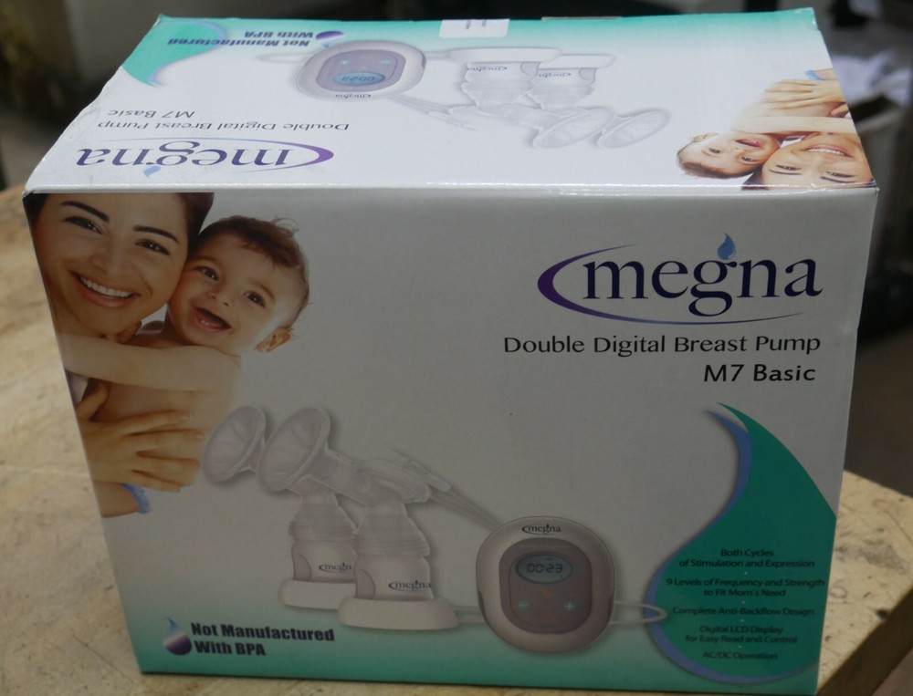 Megna double digital breast pump m7 basic NEW FREE SHIPPING
