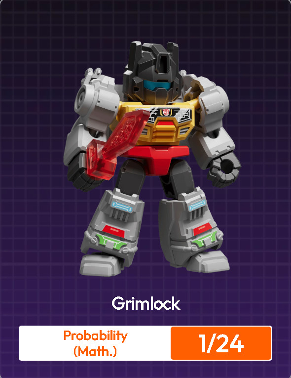 Blokees Transformers Defender Version 03 Mini Model Kit Grimlock 1/24